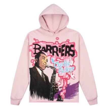 Barrier Hoodie Charlie Parker Hoodie Pink