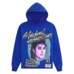 Michael Jackson Barrier Hoodie Blue